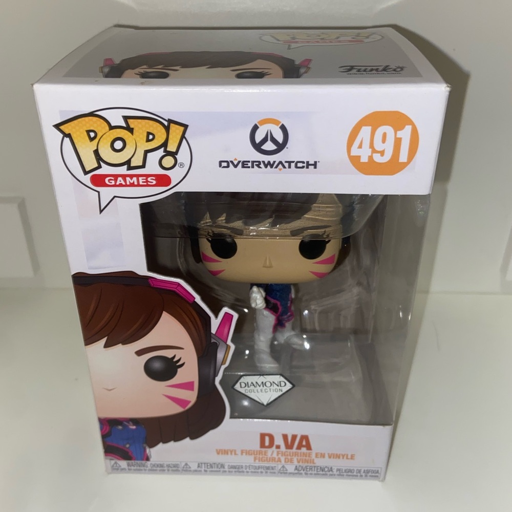 Overwatch D.va Funko Pop Diamond Edition